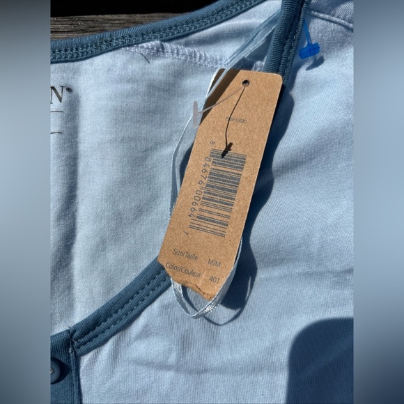 Pendleton Shirt Women’s M Blue Henley Long Sleeve T Shirt - Picture 4 of 5